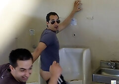 Jean Valjean and Steve Maye in a prank porn video