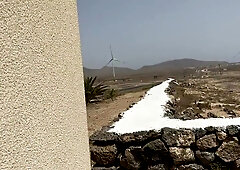 bulky dude Supah risky jack and jism at busstop while waiting for the bus