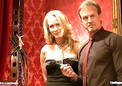 ”Big Breasted MILF sluts screwed at party”