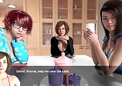 Steamy step fantasy in 3D with big boobs and animated fun