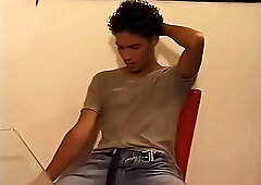 Exotic male pornstar in incredible masturbation, solo male gay sex video