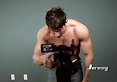Jeremy Walker Tugging Cock