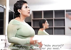 I discover in my washroom a soccer player using my towel with which his large BBC wasn'ticeable that ended up in my throat and in my constricted 