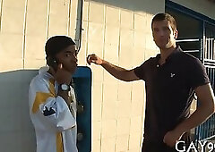 Great gay interracial fun