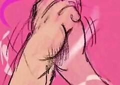 S&M Flogging in Nature: Silent Sub Takes Thong and Hand Flogging in Extraordinary doggy position