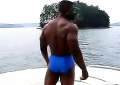 Crazy male in incredible interracial, handjob homosexual porn clip