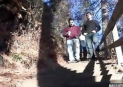 Big dick gay foursome with cumshot