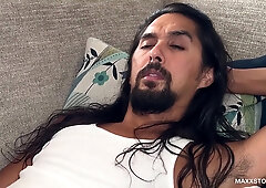 Couch Cumshot With Maxx Stoner