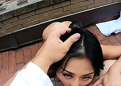 Amateur Asian Japanese Teen Gang Facial