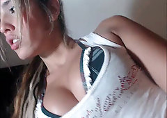 teenage Shemale ultra-cutie taunting Herself