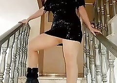 Sophie in pantyhose