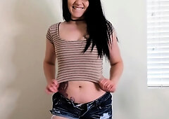 Fresh Teen Brunette Solo Cam