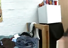 Group of gay teens naked play college frat games