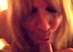 Shemale Janey giving a blowjob 3