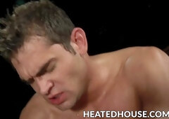 Bobby Hart and Luke Milans scrimmage sizzles with playful and flirty tension