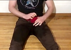 Gay golden shower, gay piss, gay wet pants