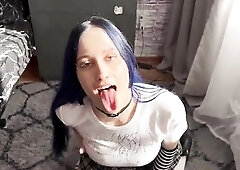 1st Anal Girl College Angel, Teacher Coarse Screw in Booty with a Large Shlong, POV Creampie