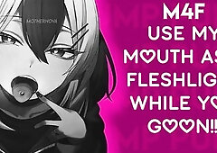 [F4M] Use My Throat as a Fleshlight Whilst U Goon!!! -- [BJ NOISES] Audio Merely / ASMR RP