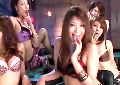 Beautiful Women Vulger Tongue