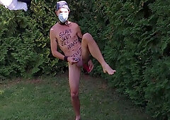 Horny Porn Clip Homo Outdoor Exclusive Show