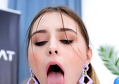 Funky Town Takes Nonstop Double Deepthroat