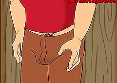 Gay Cartoon My Hot Neighbor