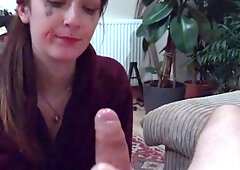 Brunette whore hardcore pov action