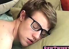 James Stirling's sexy glasses wear during intense sex play