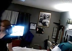 Cheating wife caught on hidden camera