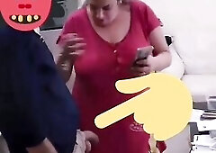 Ally delivery shlong flash to surprised and nervous wife