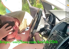 Rest Area Threesome I Flash My Cock And Get Fucked By Two Horny Strangers