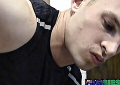 Muscular Jock Jax Pounds Fleshlight While Introducing Himself in Hardcore Solo Action