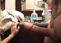 At our friend likes to be owned, whipped, chained, while her partner is hitting other cocks Today we found a couple really strange, he wants to make h