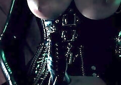 horror clip JOI CEI wank cum drinking instructions- sexy scary witch - domination POV