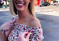 Sky fucks a producer at the parking lot POV