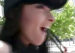 Pretty Tgirl Bailey releases her lust with kinky Bee Armitage