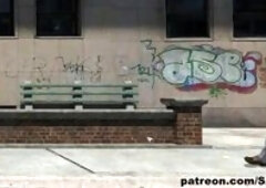 Deepthroat Anal Sex And Facial Cumshot On The Streets