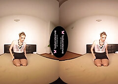 Angel Piaff Goes Intimate With Her New Toy - Amazing Blonde Slut Solo Hardcore VR