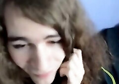 Shy sissy loves cock & getting fucked bareback