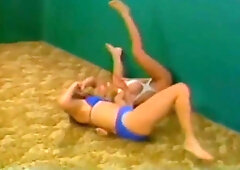 Wrestling catfight