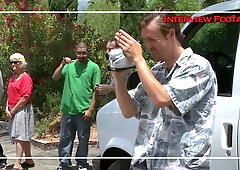 Jessie Rogers washing a car with lesbian girls