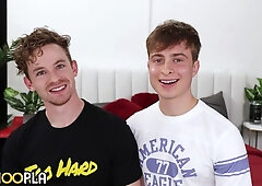 Fun little gay interview ith Kane Hardy and Lucas Walker