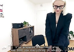 LOAN4K. Slutty loan cheater Daruma Rai didn’t mind to make up her fault with ANAL SCREW and brilliant