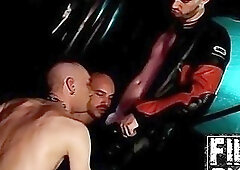 There's no tenderness between gay biker dudes