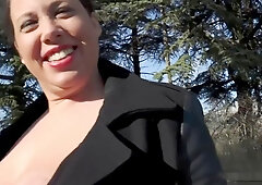 Chubby French BBW Takes Anal