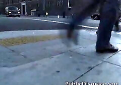 Chick used up and screwed in a crowd