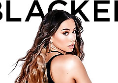 Black dominator screwed a glamorous white teen slut Aria Lee