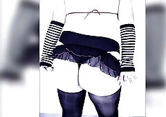 Emo large booty sissy has a large weenie likewise! Part 1