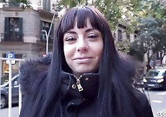 GERMAN SCOUT - COARSE ANAL FOR mother I'd like to fuck DAMARIS AT PICKUP CASTING