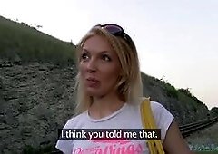 Today we are lucky enough to spot a women with a fantastic ass. Her ass looked amazing in tight trousers. We approached her and pretended to be TV pro